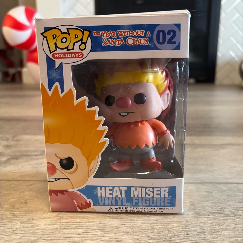 Rare 2011 The Year Without a Santa Claus Heat Miser Pop Vinyl